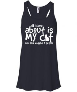 All I Care About Is My Cat TanktopNL