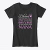 Blessed Is The One Who Loves To Snuggle Nana Valentine Women's T-Shirt|NL