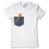 Cat in The Pocket T Shirt| NL