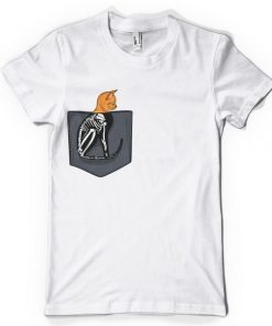 Cat in The Pocket T Shirt| NL