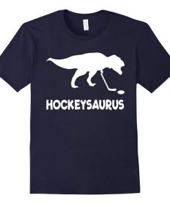 Funny Hockey Dinosaur T Shirt|NL