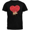 My Dog Is My Valentine Black Youth T-Shirt|NL