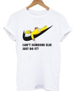 Can't someone else just do it casual summer cartoon T-shirt| NL