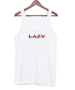 Lazy Cross Line Tank top NL