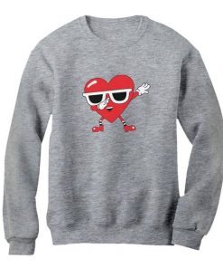Dabbing Heart Sweatshirt| NL