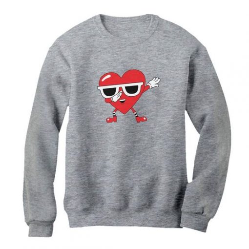 Dabbing Heart Sweatshirt| NL