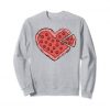 Funny Pizza Heart Sweatshirt| NL
