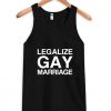 Legalize gay marriage tanktop| NL