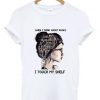 When I think about books I touch my shelf T-Shirt| NL