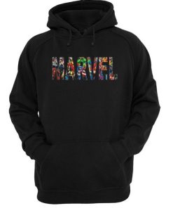 Marvel Comics Strip Logo hoodie RF