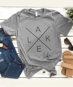 L-A-K-E Life Graphic Tee shirt RF
