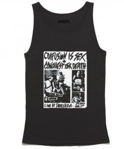 Confusion Is Sex + Conquest For Death Tank Top RF
