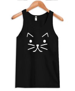 Cute Cat Graphic Tank Top RF