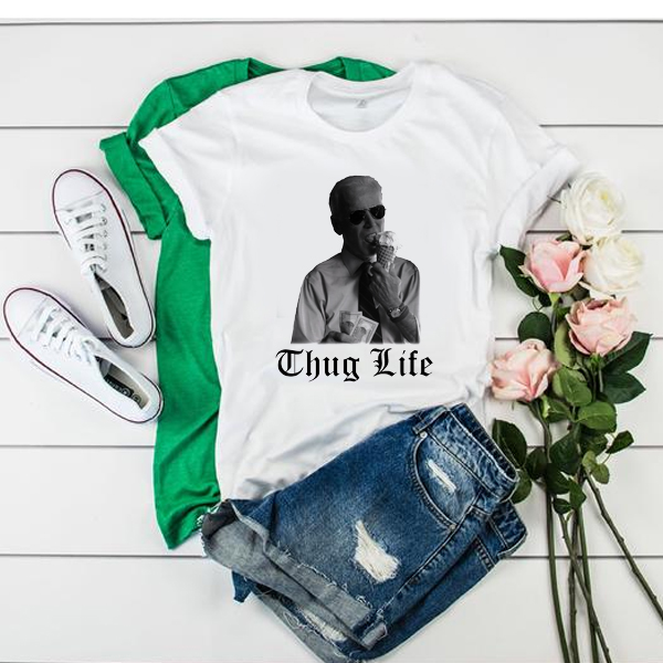 Joe Biden - Thug Life t shirt RF