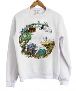 Dragon Studio ghibli sweatshirt RF