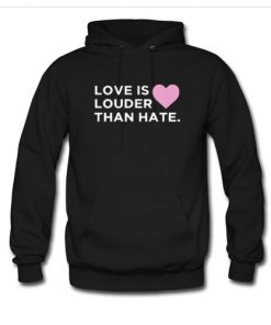Love Is LouderThan Bullying hoodie RF
