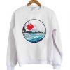 Fuji Mountain Japanese Sweatshirt