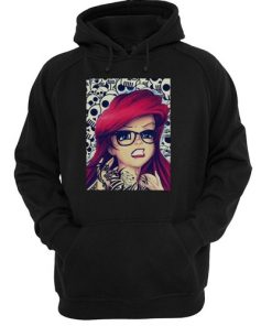 Goth Disney Princess Ariel hoodie RF