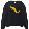 Mexico Map Sweatshirt