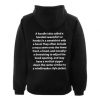 a hoodie ( also called a hooded hoodie back