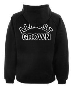 almost grown hoodie BACK