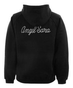 angel sara hoodie back