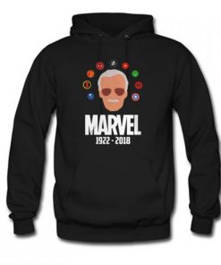 Stan Lee Marvel R I P 1922-2018 Hoodie KM