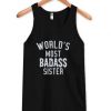 world’s most badass sister tanktop