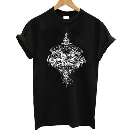 keith richards xpensive winos t shirt