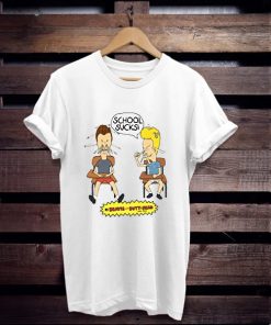 Beavis And Butt-Head School Sucks Portrait t shirt