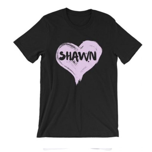 Shawn Heart t shirt