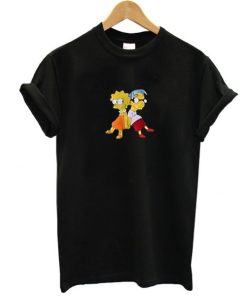 Lisa Simpson And Milhouse t shirt
