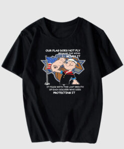 New York Knicks Popeye Our Soldiers Protecting Flag T-Shirt SD