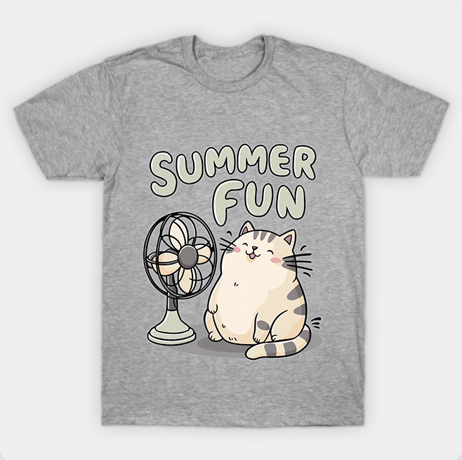 Chilling Cat T-Shirt