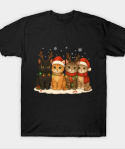 Christmas Cool Cat T-Shirt