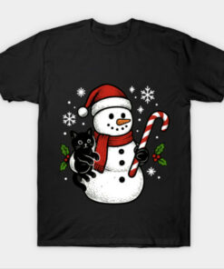 Christmas Snow Man T-Shirt