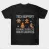 Funny Christmas Tech Support Shirt Computer Progra T-Shirt