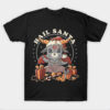 Hail Santa - Funny Cute Evil Christmas Baphomet T-Shirt