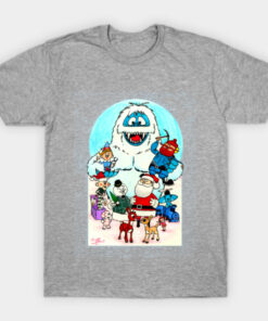 Rudolph the Red Nosed Reindeer Family Portrait T-Shirt