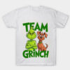 Team Grinch with Max Dog Christmas Funny Holiday T-Shirt